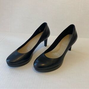 Rockport Black Pumps Size 6.5 with 2.5” Heels; AdiPRENE by Adidas